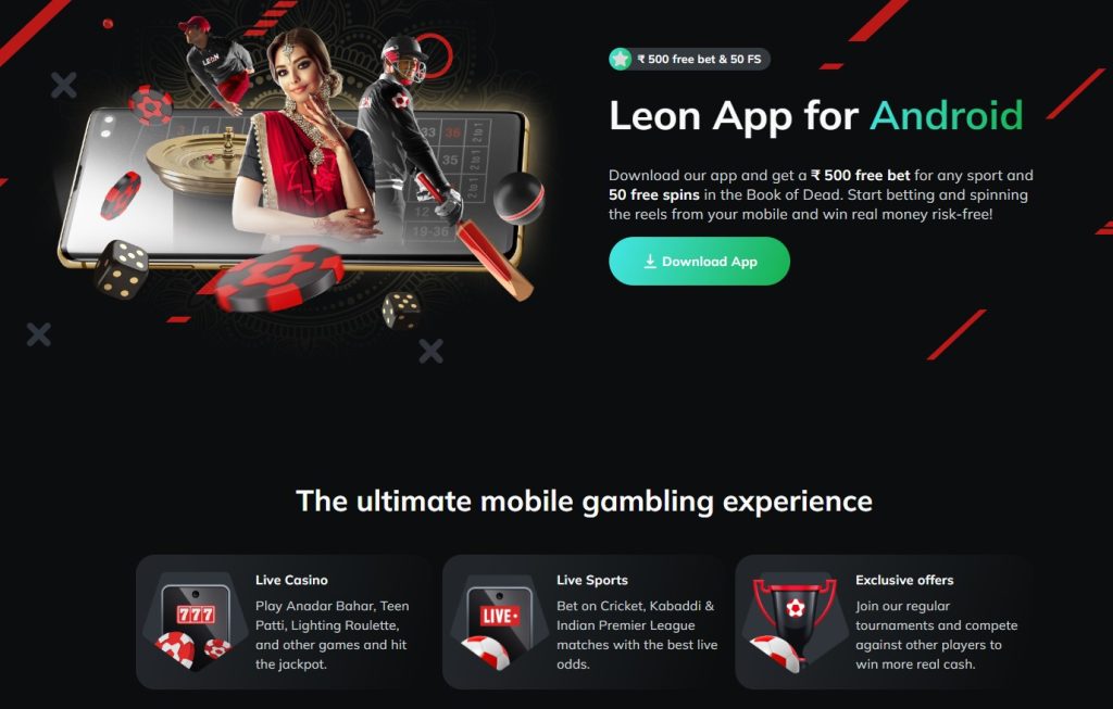 Preview of Leonbet sports betting